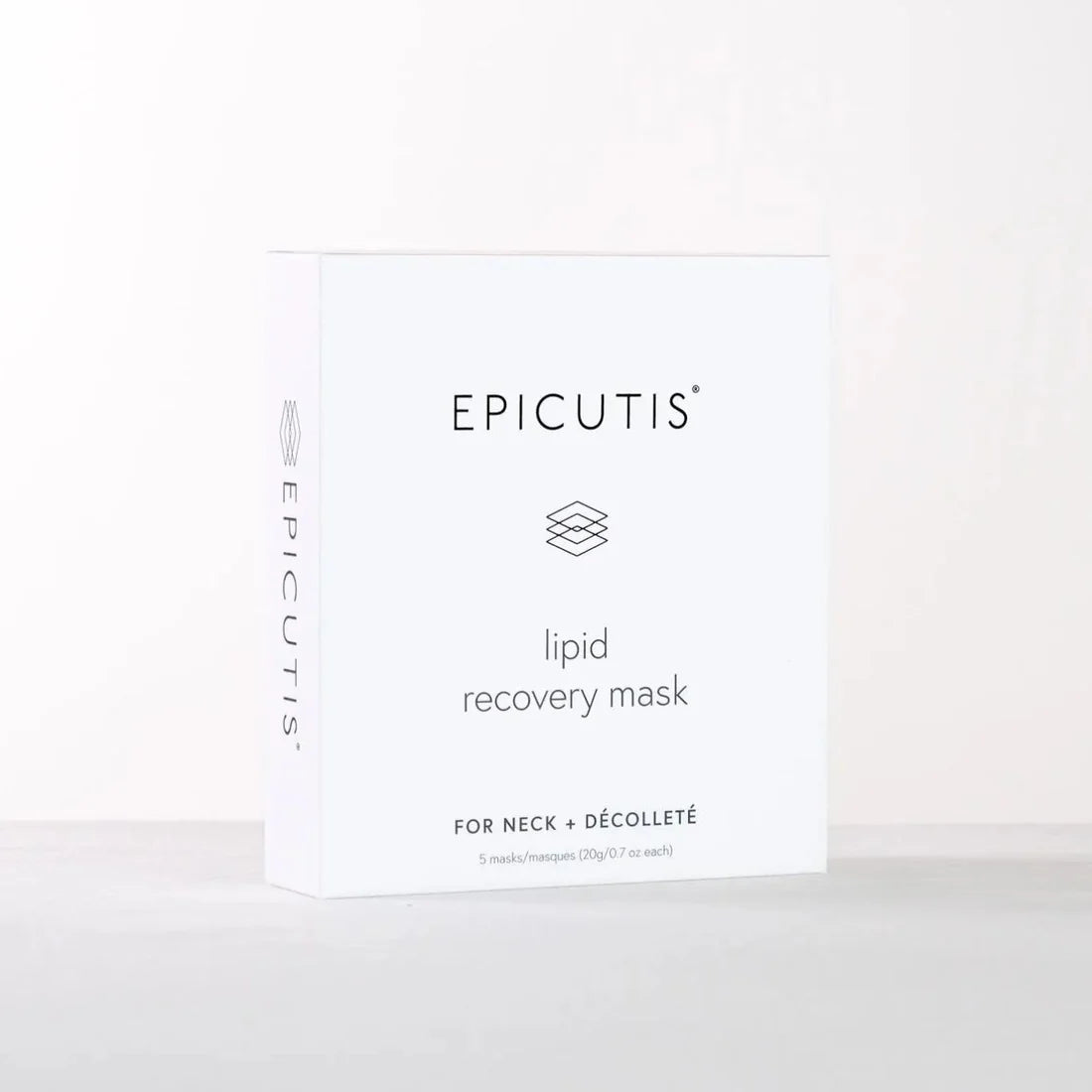 Epicutis Lipid Recovery masks Neck & Décolleté