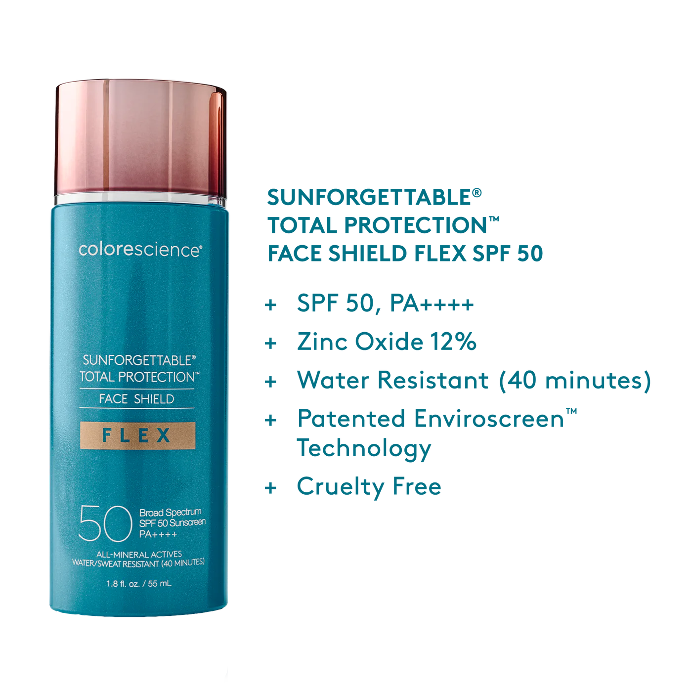 Colorescience Sunforgettable Total Protection Face Shield FLEX SPF 50